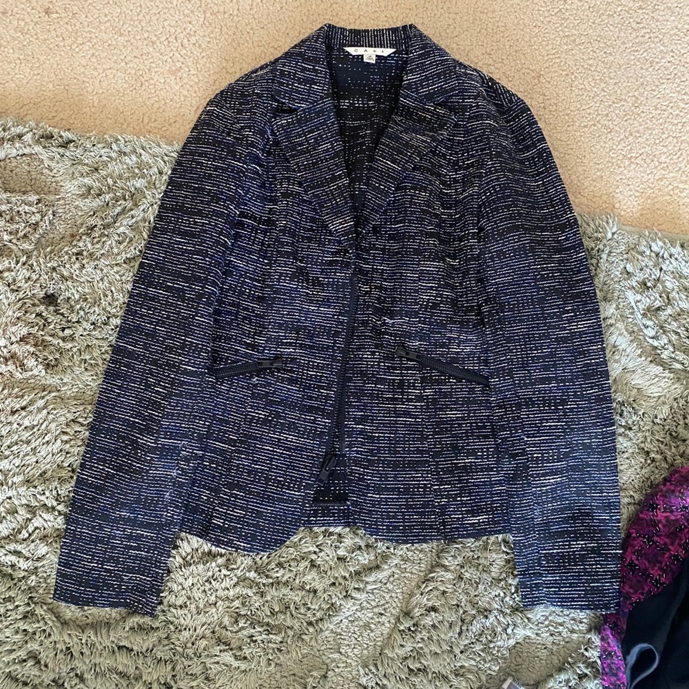 Cabi zip up blazer